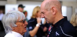 F1: Como Bernie Ecclestone ajudou Adrian Newey após incidente grave