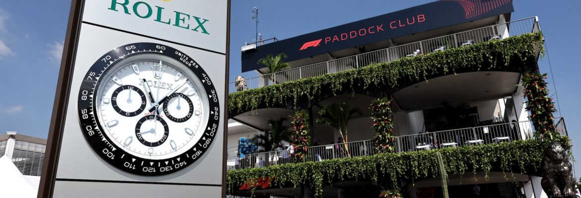 LVMH é apontada como substituta da Rolex na F1 a partir de 2025