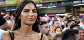 F1: Kelly Piquet acompanha campeonato de tênis em Monte Carlo
