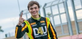 Campeão na Nascar Brasil, Léo Reis inicia temporada 2024 buscando vaga no Mundial de Kart Rotax