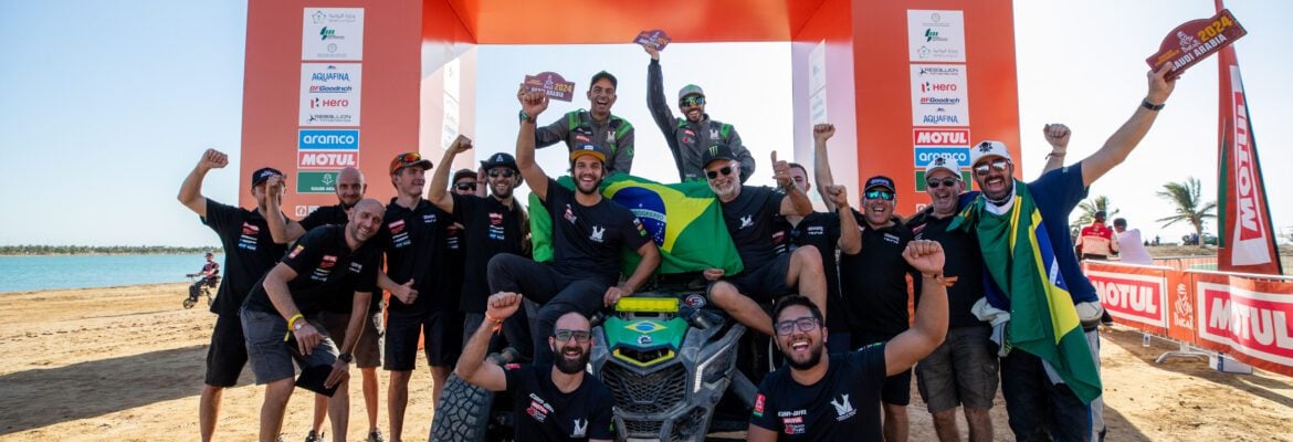 Brasil não conquista títulos, mas vai bem no Dakar