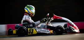 Miguel Costa mostra rápida adaptação ao estrear na KZ em Lonato no WSK