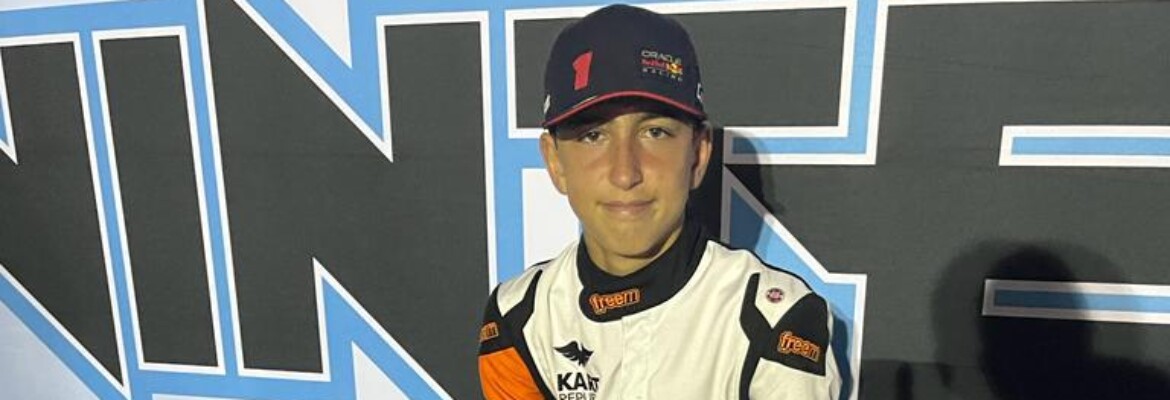 Enzo Vidmontiene abre temporada com pódios no SKUSA Winter Series