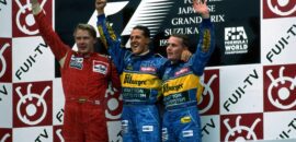Michael Schumacher: entre a seriedade das pistas na F1 e a diversão das festas