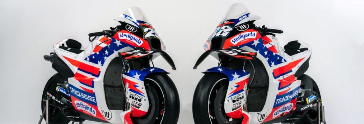 MotoGP: Norte-americana, Trackhouse Aprilia exibe pintura para temporada 2024