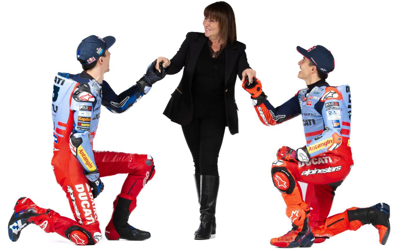 Lançamento Gresini 2024 - Marc Márquez Álex Márquez