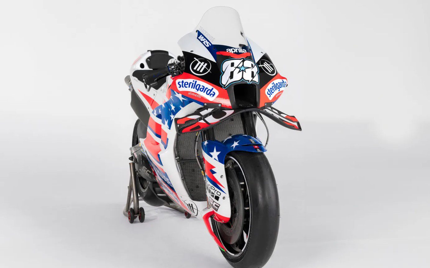 MotoGP: Norte-americana, Trackhouse Aprilia exibe pintura para temporada 2024 Lançamento Trackhouse 2024 - Miguel Oliveira Raul Fernandez