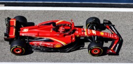 F1: Leclerc lidera manhã encerrada com bandeira vermelha em Sakhir