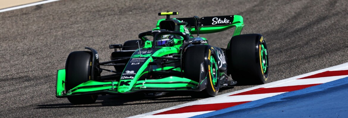 F1: Segundo pilotos da equipe, foi mais um bom dia de testes para a Stake