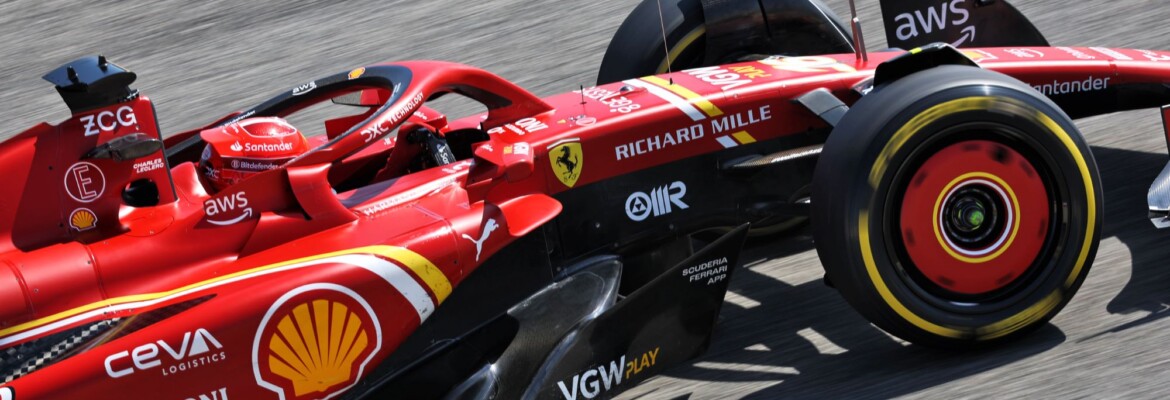 F1: Leclerc diz que SF-24 é fácil de pilotar desde a primeira volta