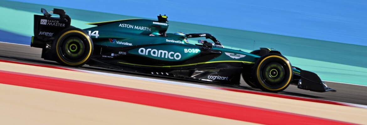 F1: Aston Martin mostra progresso sólido nos treinos livres no Bahrein