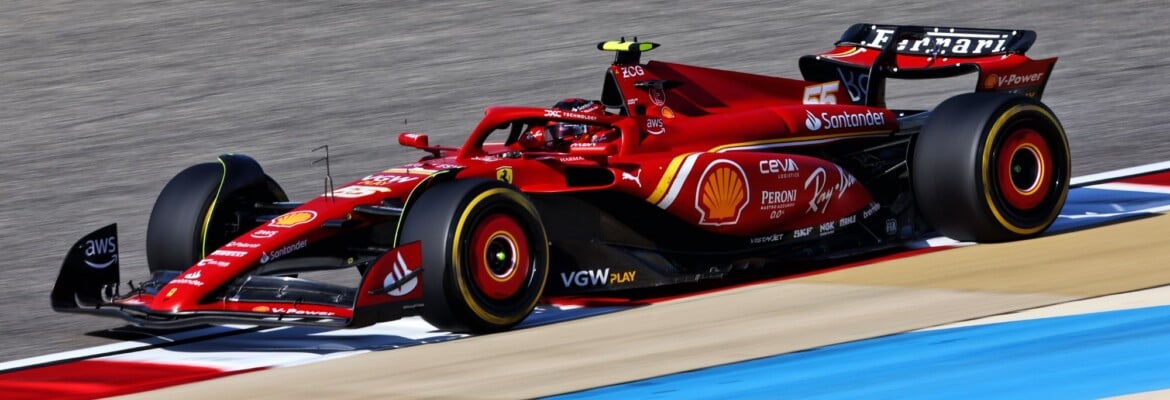 F1: Sainz é o mais rápido e Ferrari lidera TL3 no Bahrein