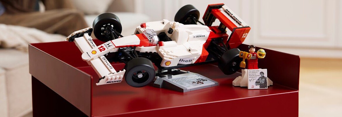 F1: Lego lança réplica da McLaren de Senna em homenagem histórica