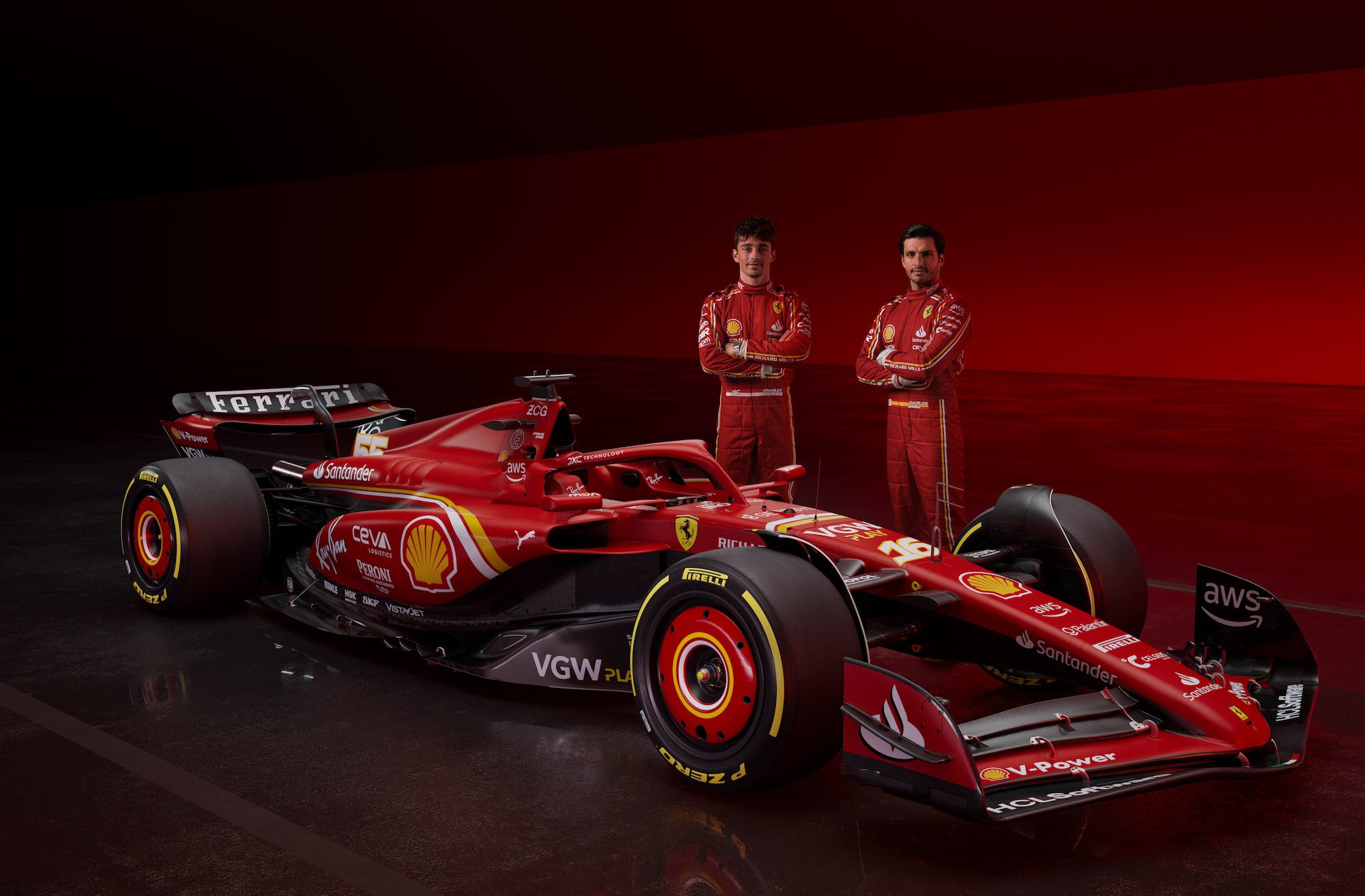 F1: Ferrari apresenta SF-24 deixando de lado o preto da última temporada; veja as fotos F1: Ferrari apresenta SF-24 deixando de lado o preto da última temporada; veja as fotos
