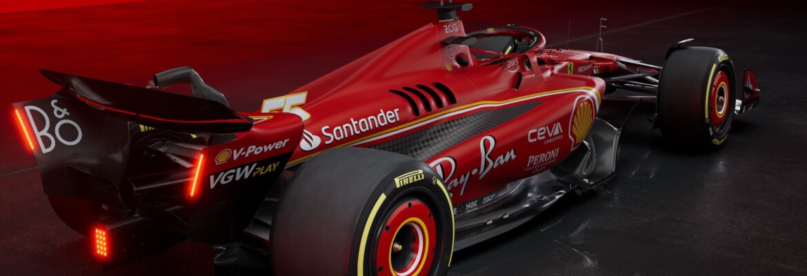 F1: Ferrari leva SF-24 para pista pela primeira vez