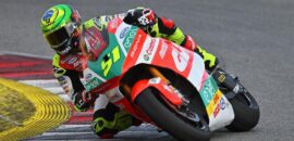 Eric Granado é segundo em simulação de corrida durantes testes da MotoE em Portimão