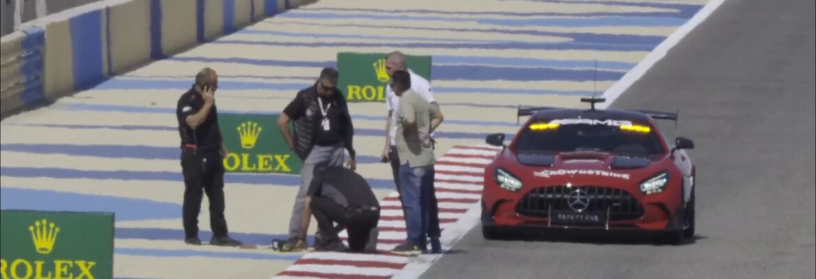 F1: Manhã do dia 2 no Bahrein é interrompida com bandeira vermelha