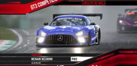 F1BC GT3 Competizione: Renan Negrini vence corrida com final chuvoso em Ímola
