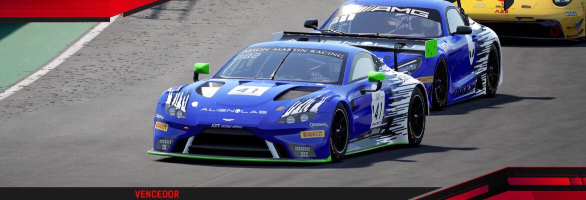 F1BC GT3 Competizione: Fidel Moreira é campeão com vitória em Silverstone