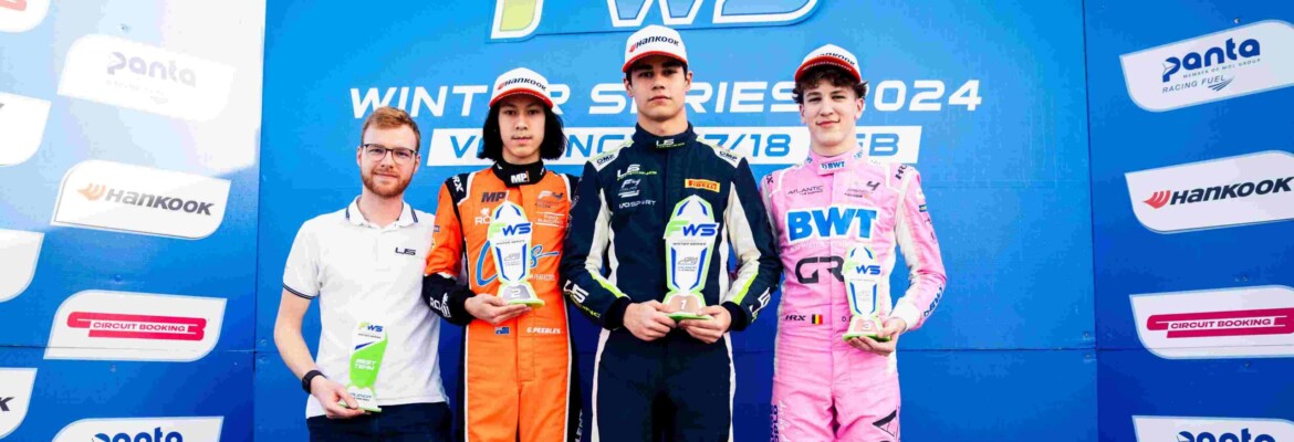 Matheus Ferreira vence na Fórmula Winter Series em Valência