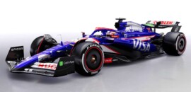 F1: VCARB 01 na pista pela primeira vez