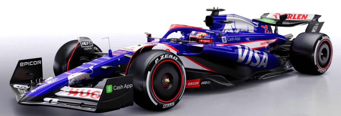 F1: VCARB 01 na pista pela primeira vez