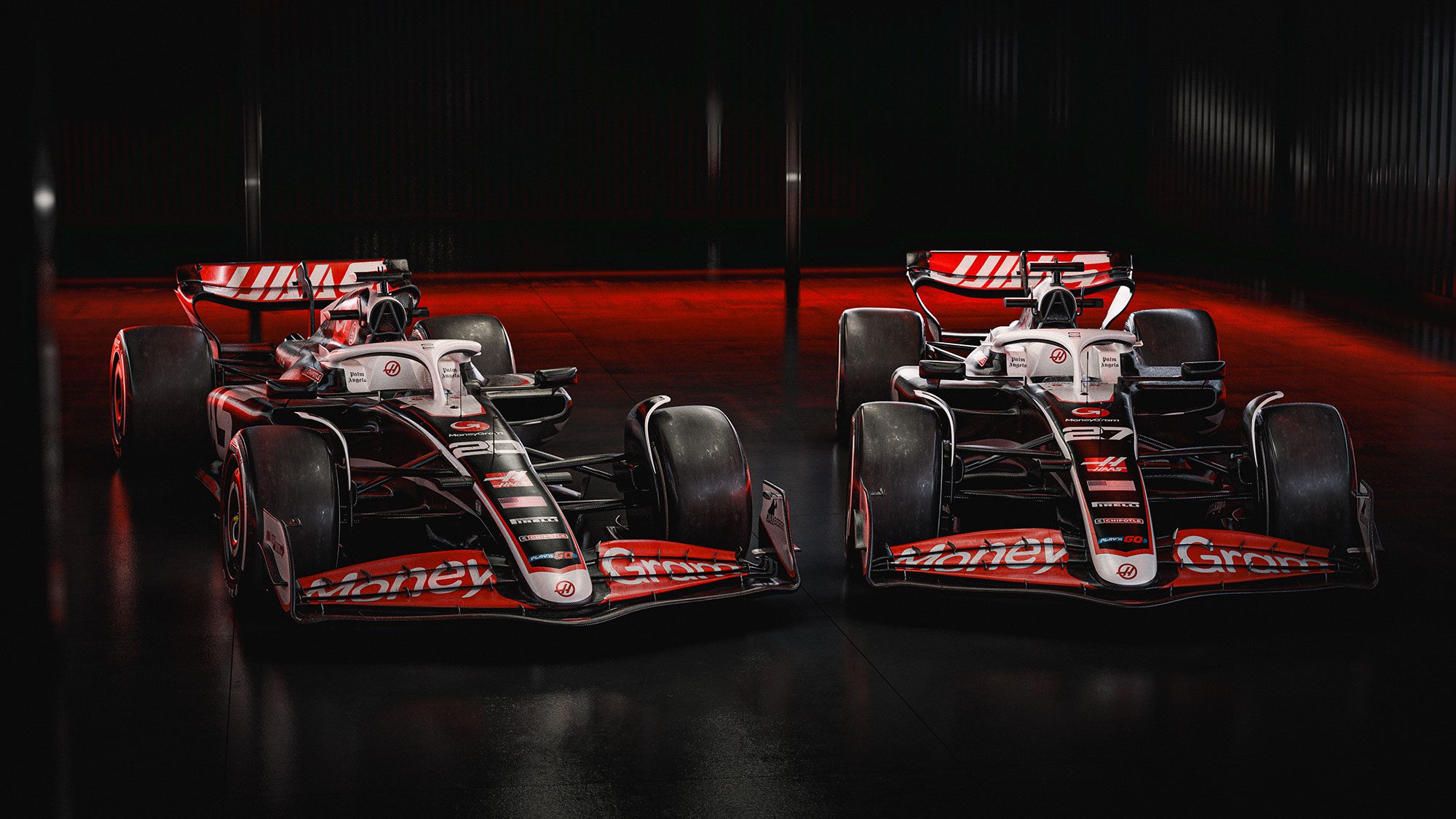 Fotos: Haas apresenta VF24 para nova temporada da F1 Haas VF-24 2024