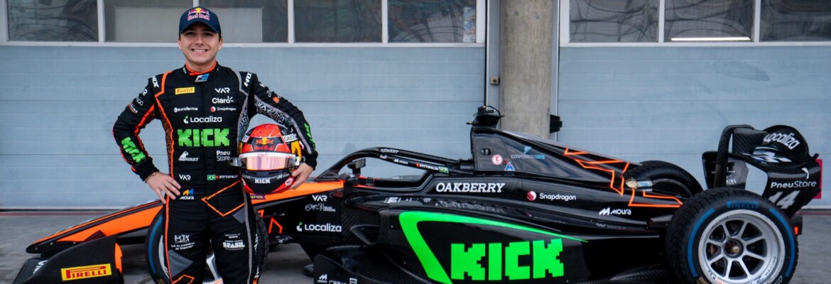 Enzo Fittipaldi é destaque nos testes de pré-temporada da F2 no Bahrein