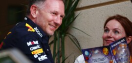 F1: Depois de investigação contra o chefe da Red Bull, Geri Horner promete apoio ao marido