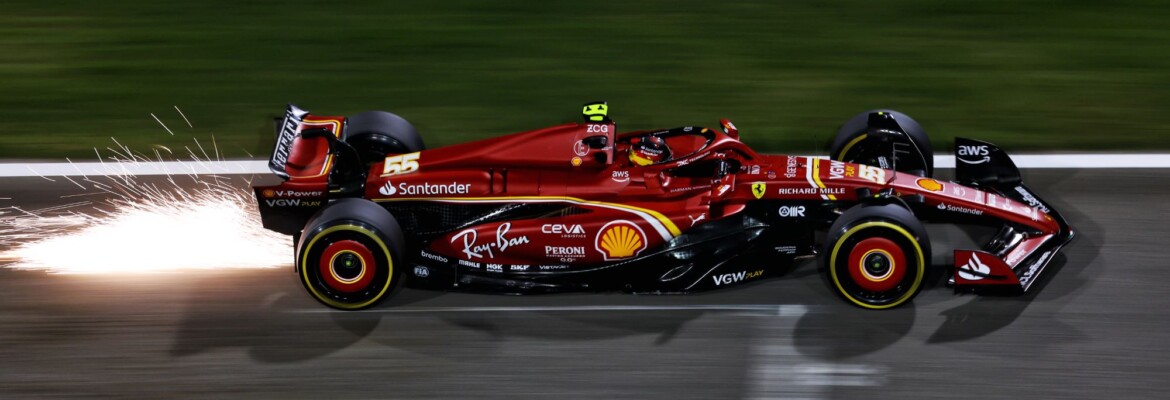 F1: Sainz e Ferrari dominam segundo dia de testes no Bahrein