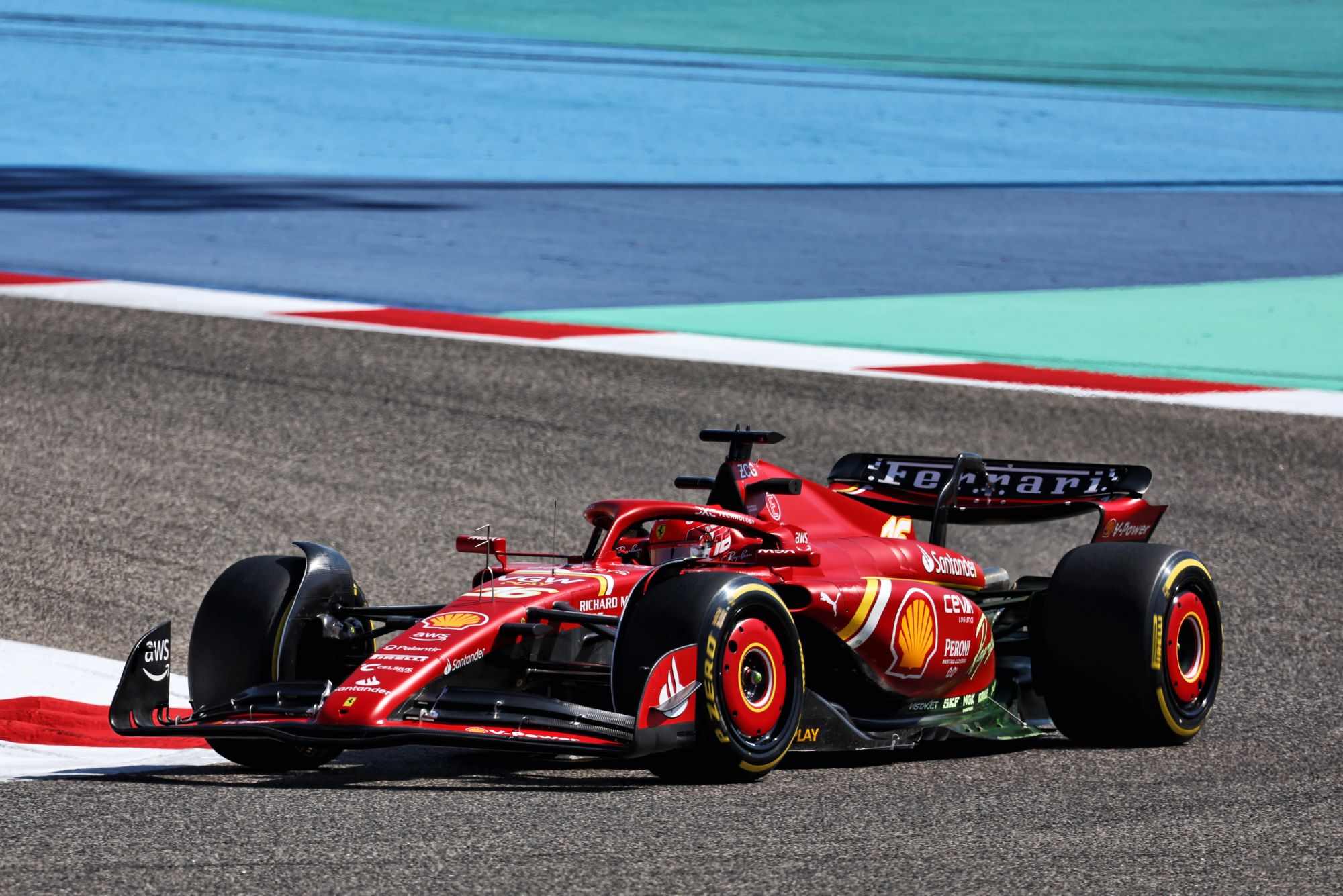 Charles Leclerc (MON) Ferrari SF-24. 22.02.2024. Formula 1 Testing, Sakhir, Bahrain, Day Two