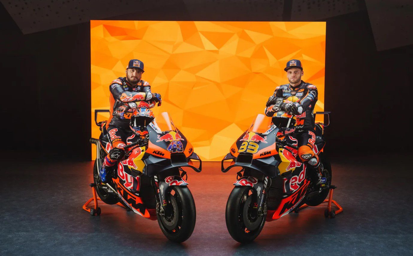 MotoGP: Com Binder e Miller, KTM exibe nova RC16 para temporada 2024 Lançamento KTM 2024 - Jack Miller Brad Binder