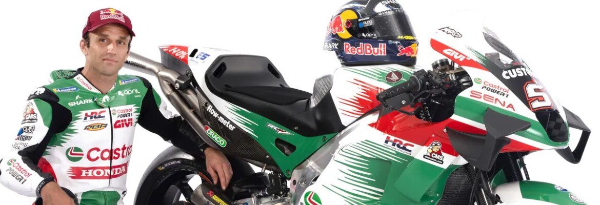 MotoGP: LCR Honda mostra pinturas de Johann Zarco e Takaaki Nakagami para 2024