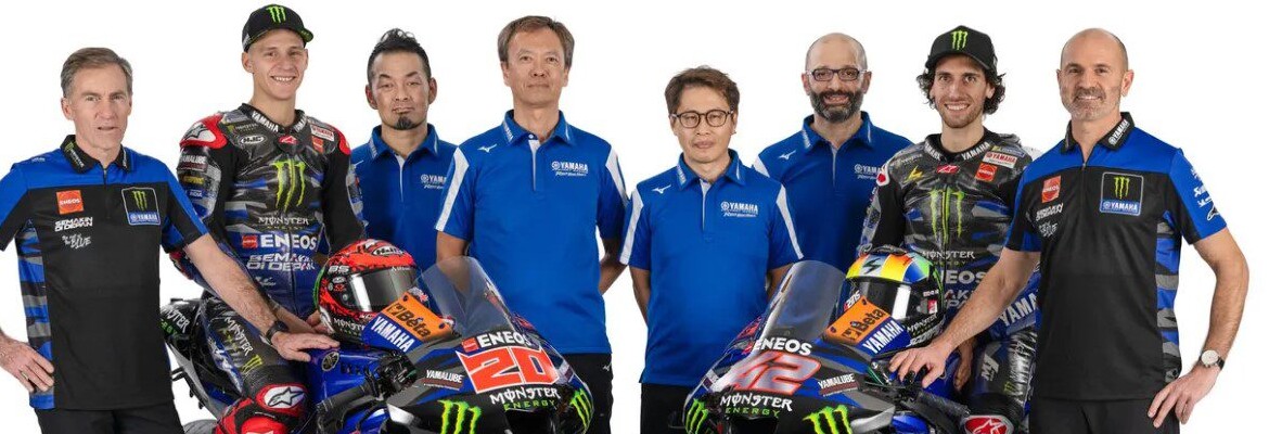 MotoGP: Sem grandes mudanças, Yamaha exibe moto para temporada 2024
