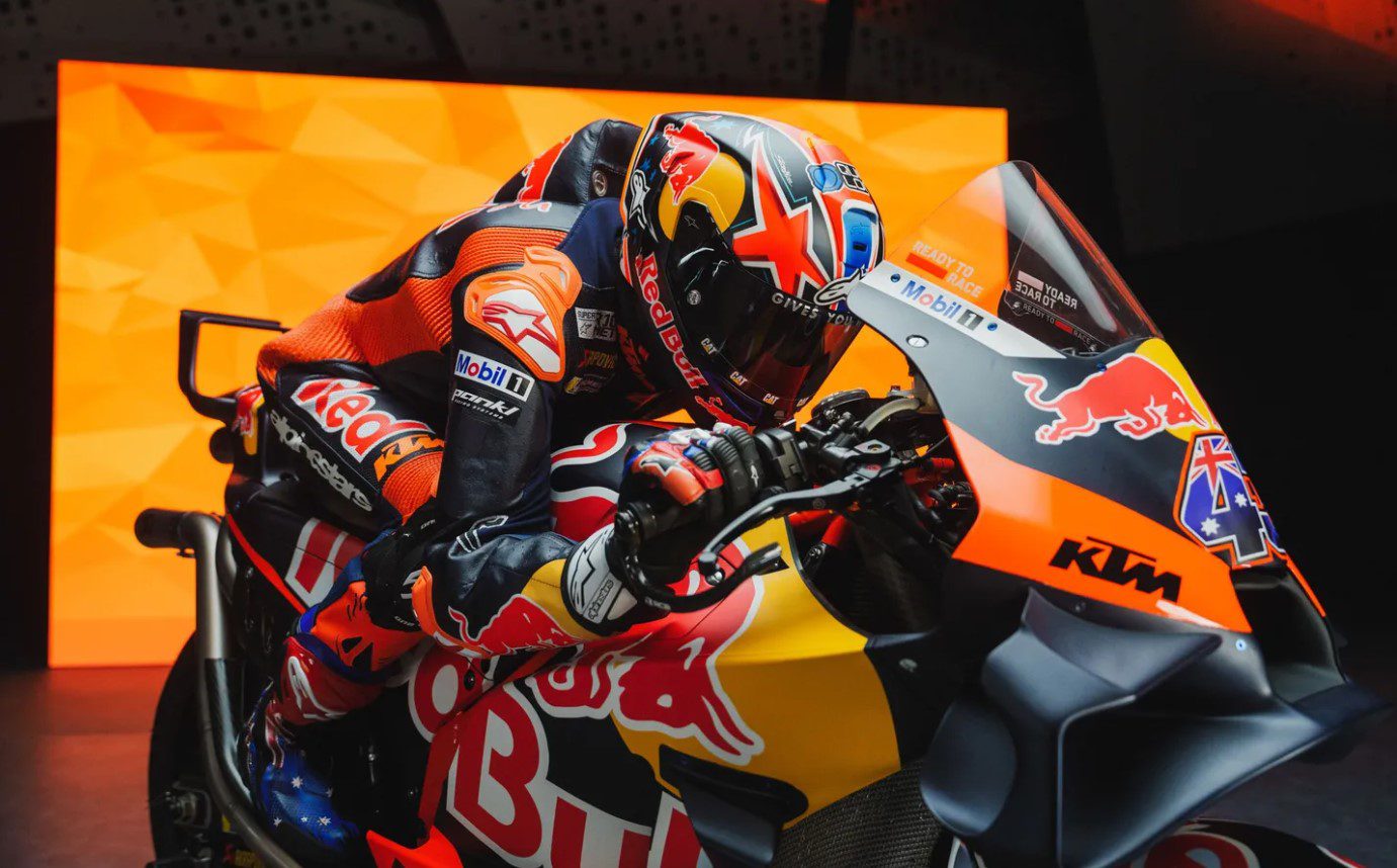 MotoGP: Com Binder e Miller, KTM exibe nova RC16 para temporada 2024 Lançamento KTM 2024 - Jack Miller Brad Binder