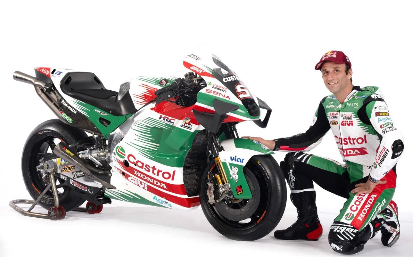 MotoGP: LCR Honda mostra pinturas de Johann Zarco e Takaaki Nakagami para 2024 Lançamento LCR Honda 2024 - Johann Zarco Takaaki Nakagami