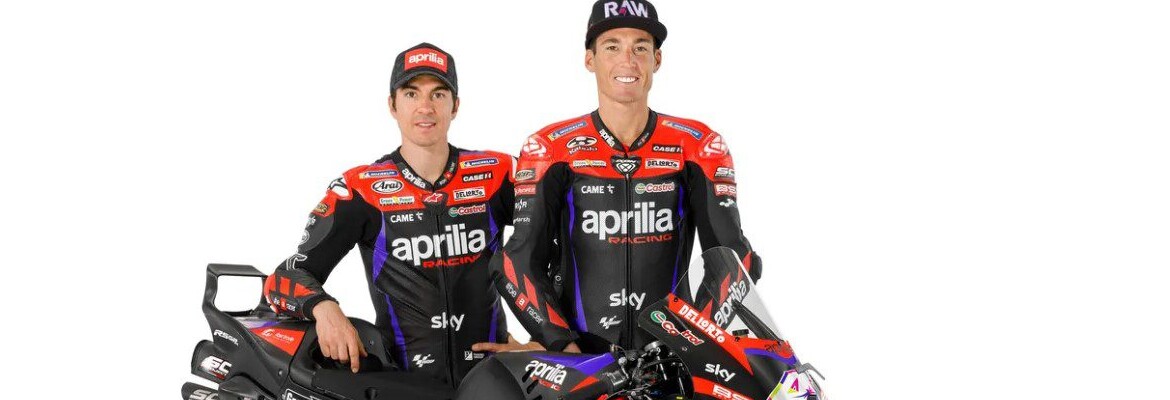 MotoGP: Aprilia revela nova moto com aerodinâmica radial para 2024