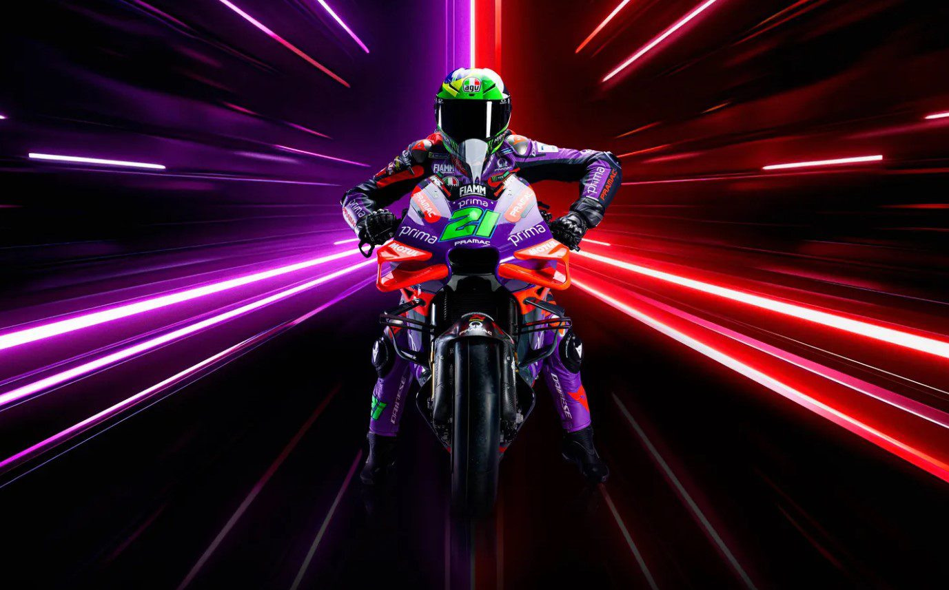 MotoGP: Pramac Ducati aproveita F1 no Bahrein e apresenta novas motos Lançamento Pramac 2024 - Jorge Martin Franco Morbidelli