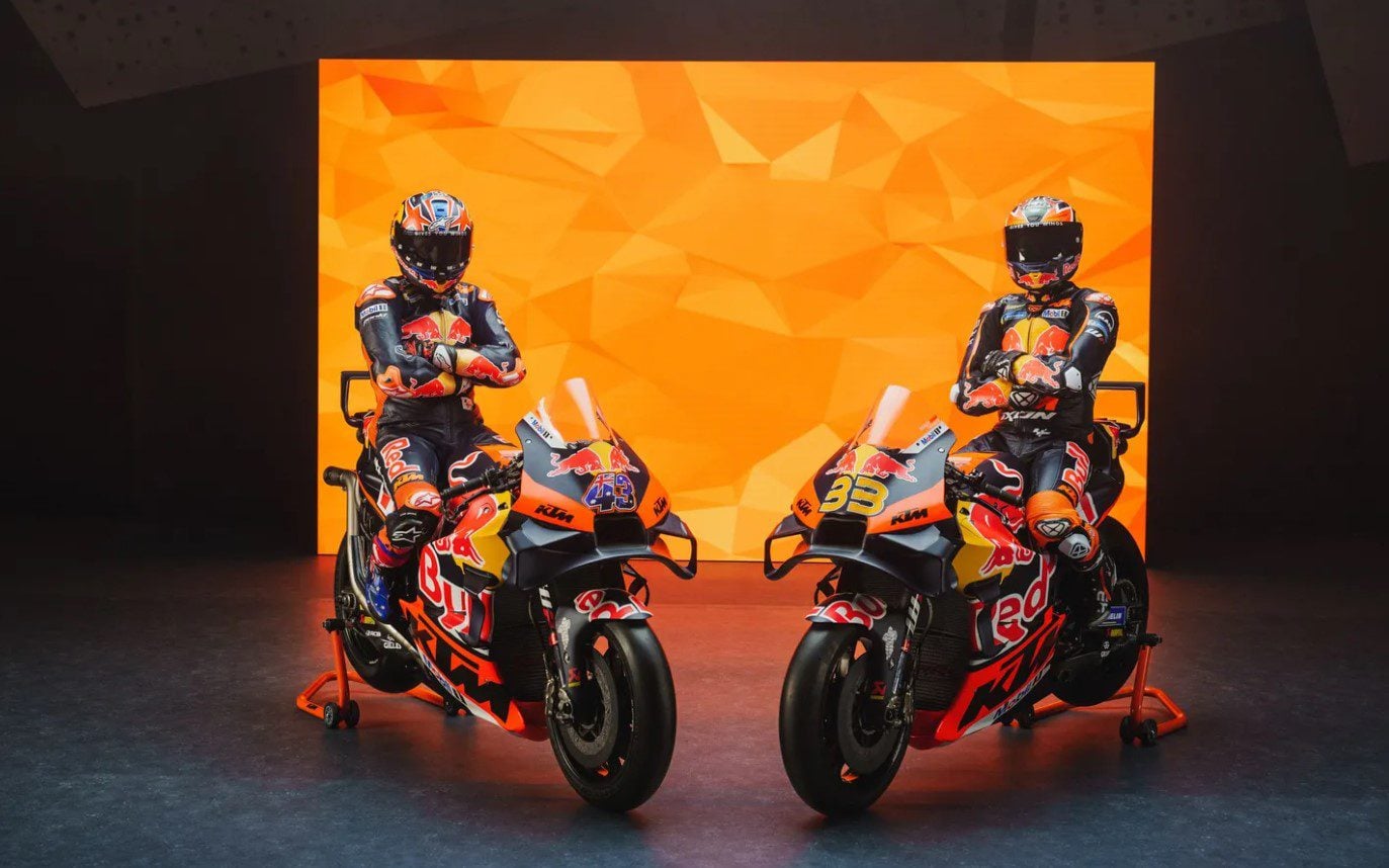 MotoGP: Com Binder e Miller, KTM exibe nova RC16 para temporada 2024 Lançamento KTM 2024 - Jack Miller Brad Binder