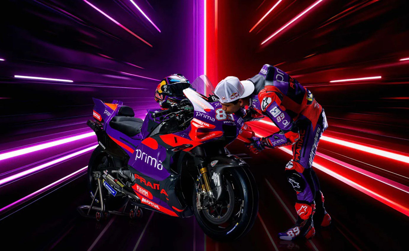 MotoGP: Pramac Ducati aproveita F1 no Bahrein e apresenta novas motos Lançamento Pramac 2024 - Jorge Martin Franco Morbidelli