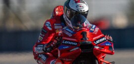 MotoGP: Bagnaia segue domínio e é mais veloz em dia 1 de teste no Catar