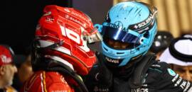F1: Leclerc e Russell serão investigados após toque no GP da Holanda