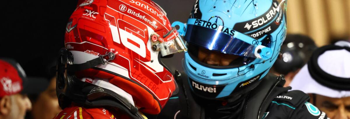 F1: Leclerc e Russell serão investigados após toque no GP da Holanda