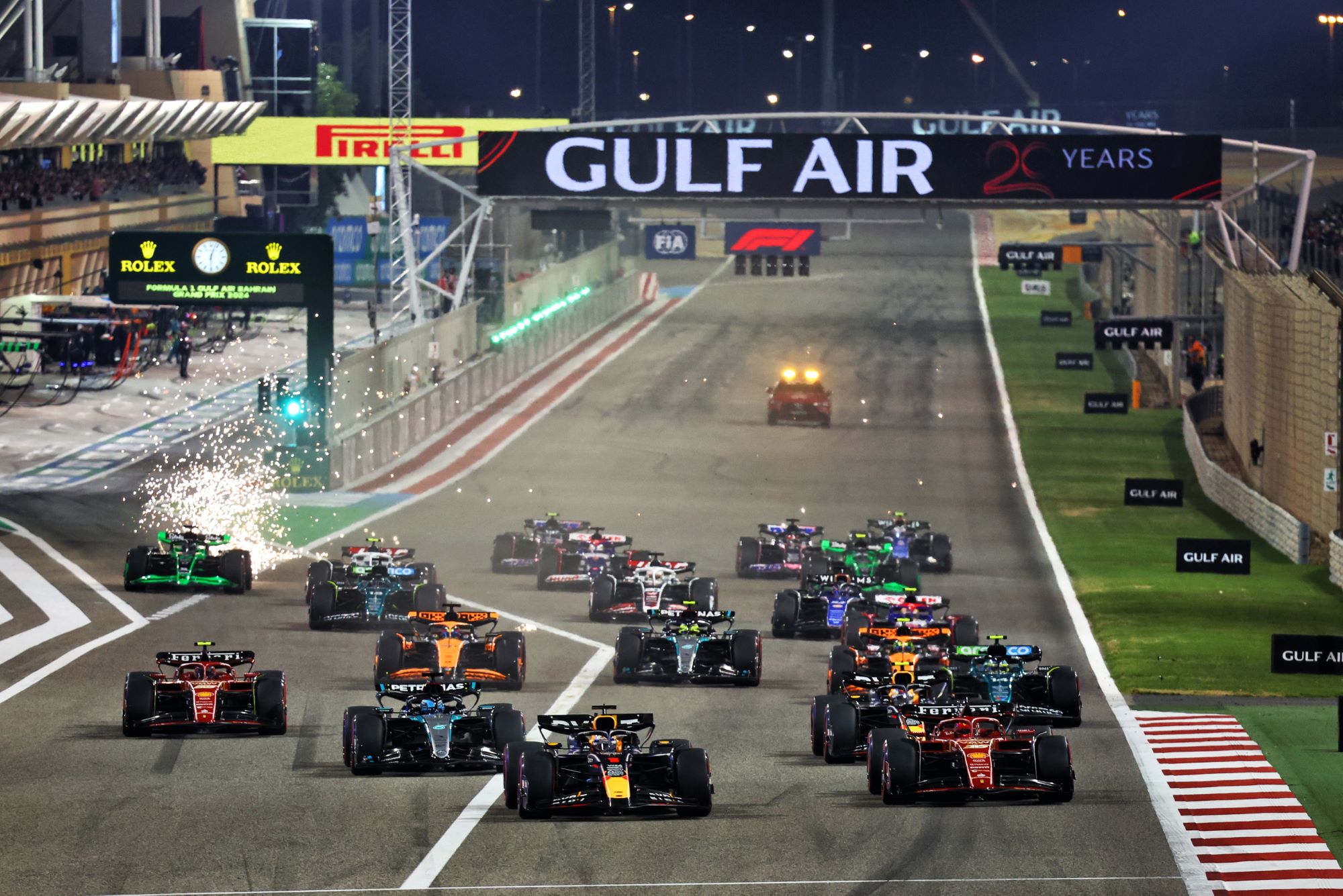 F1: Confira as imagens da vitória dominante de Verstappen no GP do Bahrein F1 2024, Fórmula 1, Bahrein, Sakhir