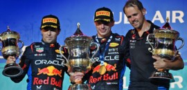 F1: Confira as imagens da vitória dominante de Verstappen no GP do Bahrein