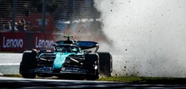 F1: Espectador é atingido por cascalho em incidente com Alonso no treino