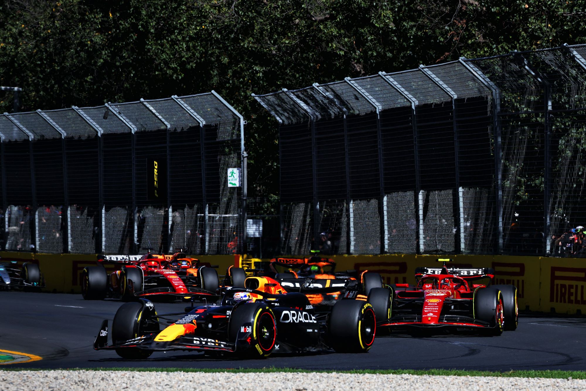 F1: As imagens da vitória de Sainz no GP da Austrália; veja as fotos