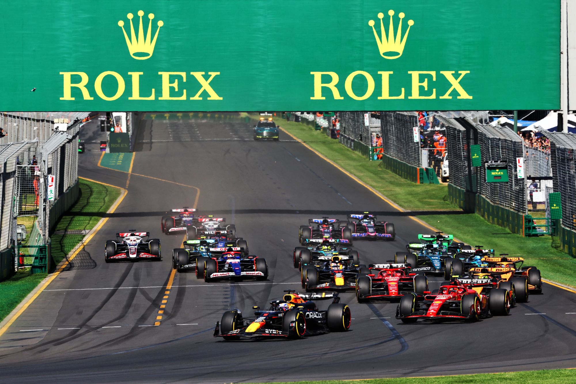 F1: As imagens da vitória de Sainz no GP da Austrália; veja as fotos