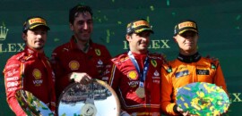 Confira a classificação do campeonato da F1 2024 após a punição de Alonso na Austrália