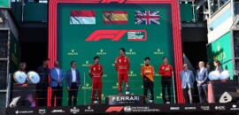 F1: As imagens da vitória de Sainz no GP da Austrália; veja as fotos